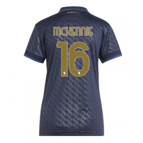 Juventus Weston McKennie #16 Dámské Alternativní Dres 2024-25 Krátký Rukáv